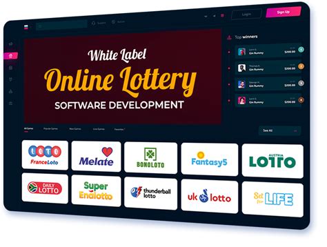 white label lottery software|Starting Your Own White Label Lottery Business Online.